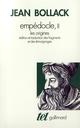 EMPEDOCLE TOME 2 